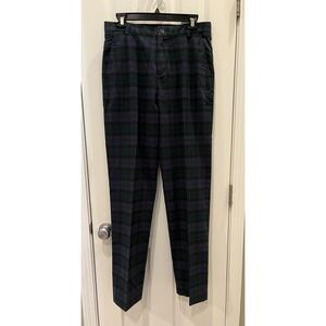 Brooks Brothers Fleece Women's Sz 20 (30x33) Wool‎ Blend Plaid Dress Pants